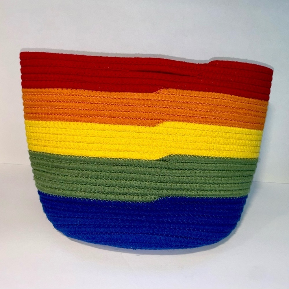 🏳️‍🌈Rainbow Rope Baskets/Handbags Set - Picture 4 of 5